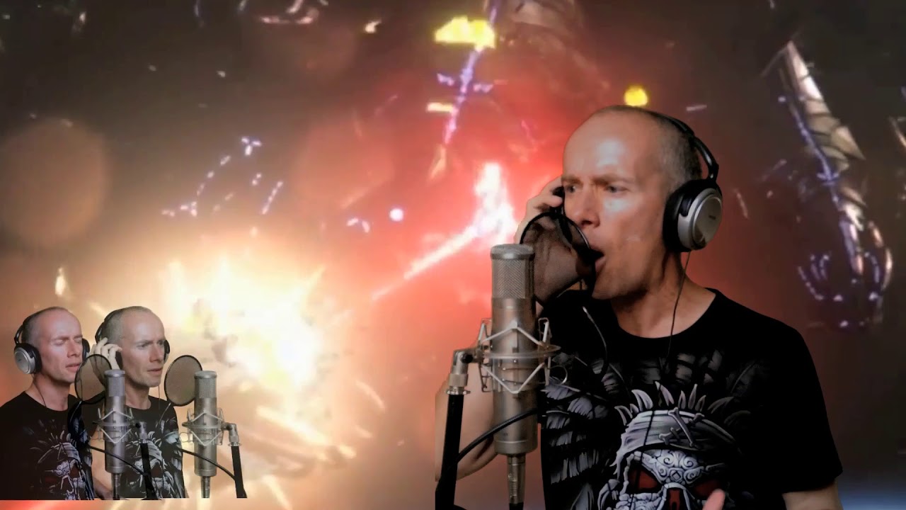 Dragonforce - Through the fire and flames (vocal cover + isolated vocals)