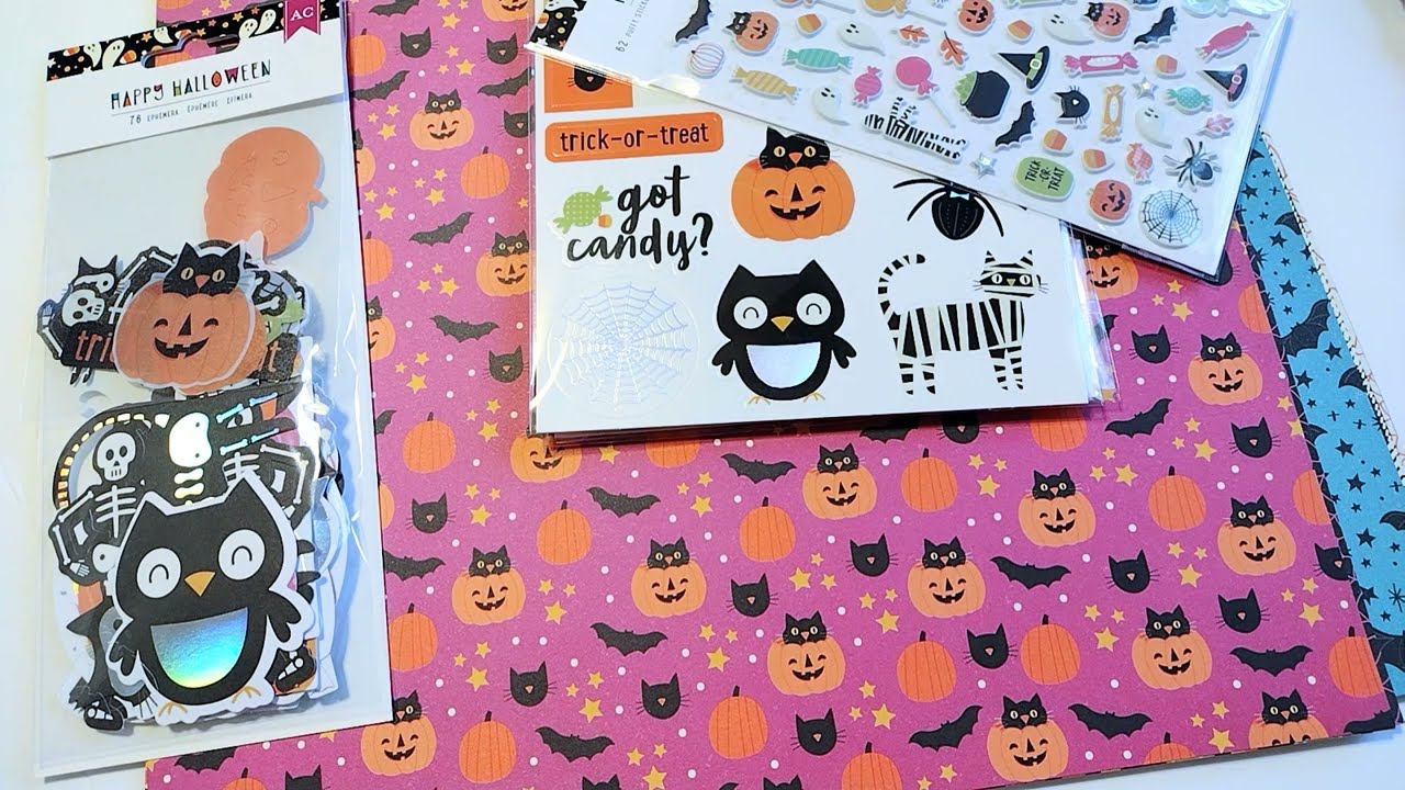 New Happy Halloween Collection by American Crafts! 🎃