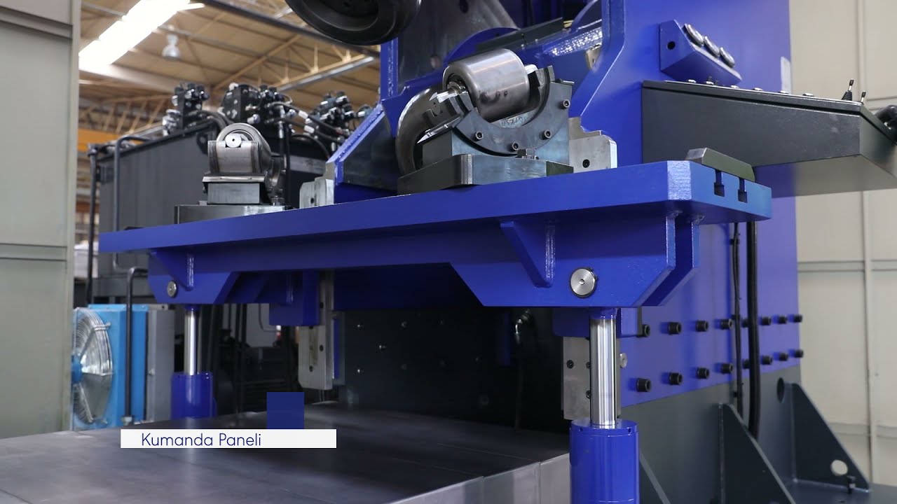 FMB 20x4000 mm Flanging Machine / Kenar Kıvırma Makinesi