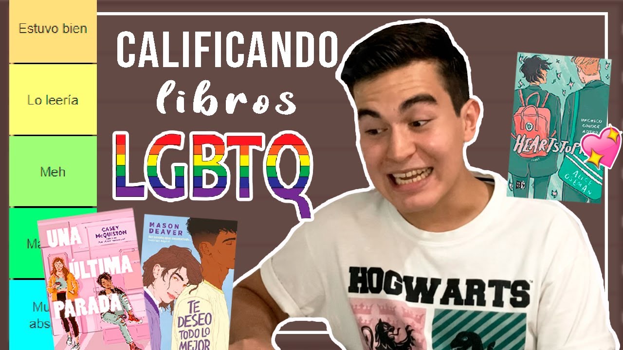 Califico los mejores y peores libros LGBTIQ+📚🏳️‍🌈 | Sans Reyes