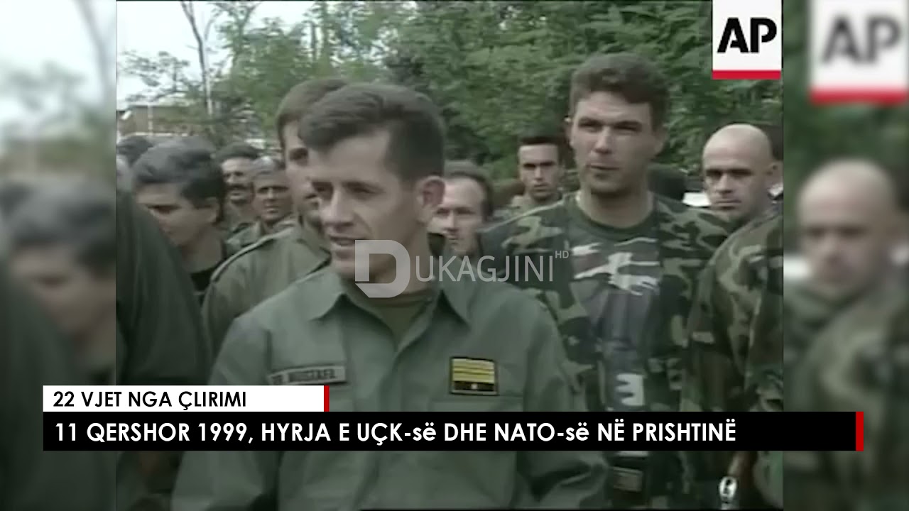 liridoni   11 QERSHOR 1999, HYRJA E UÇK së DHE NATO së NË PRISHTINË