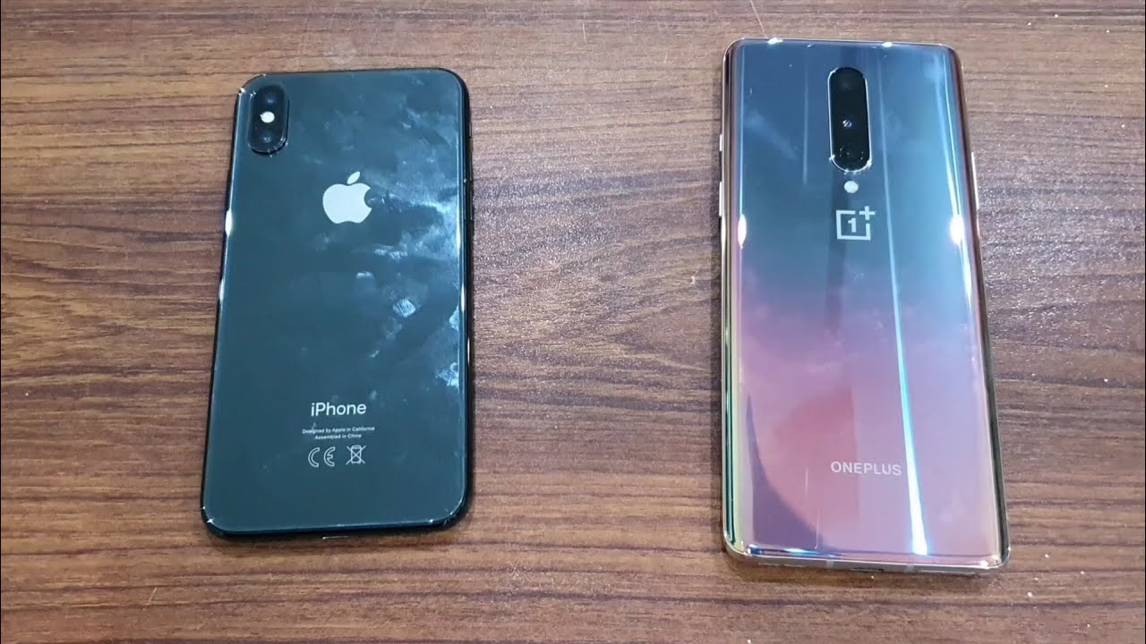 Oneplus 8 Vs iPhone X Speed test! Apple A11 bionic vs Snapdragon 865|