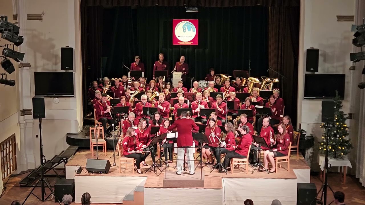 Dechový orchestr města Hradce Králové - Zimní bouře (Julius Fučík)