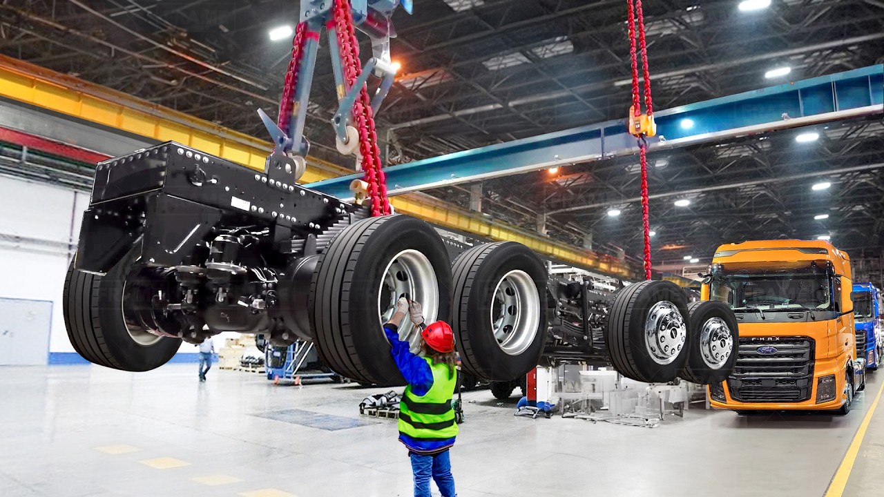 How Turkey Produce Powerful Trucks Inside Massive Factory - Production Line