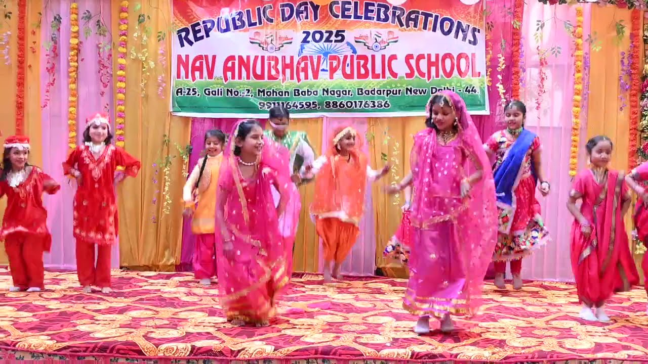 5 States - Song Dance Performance - Nav Anubhav Public School