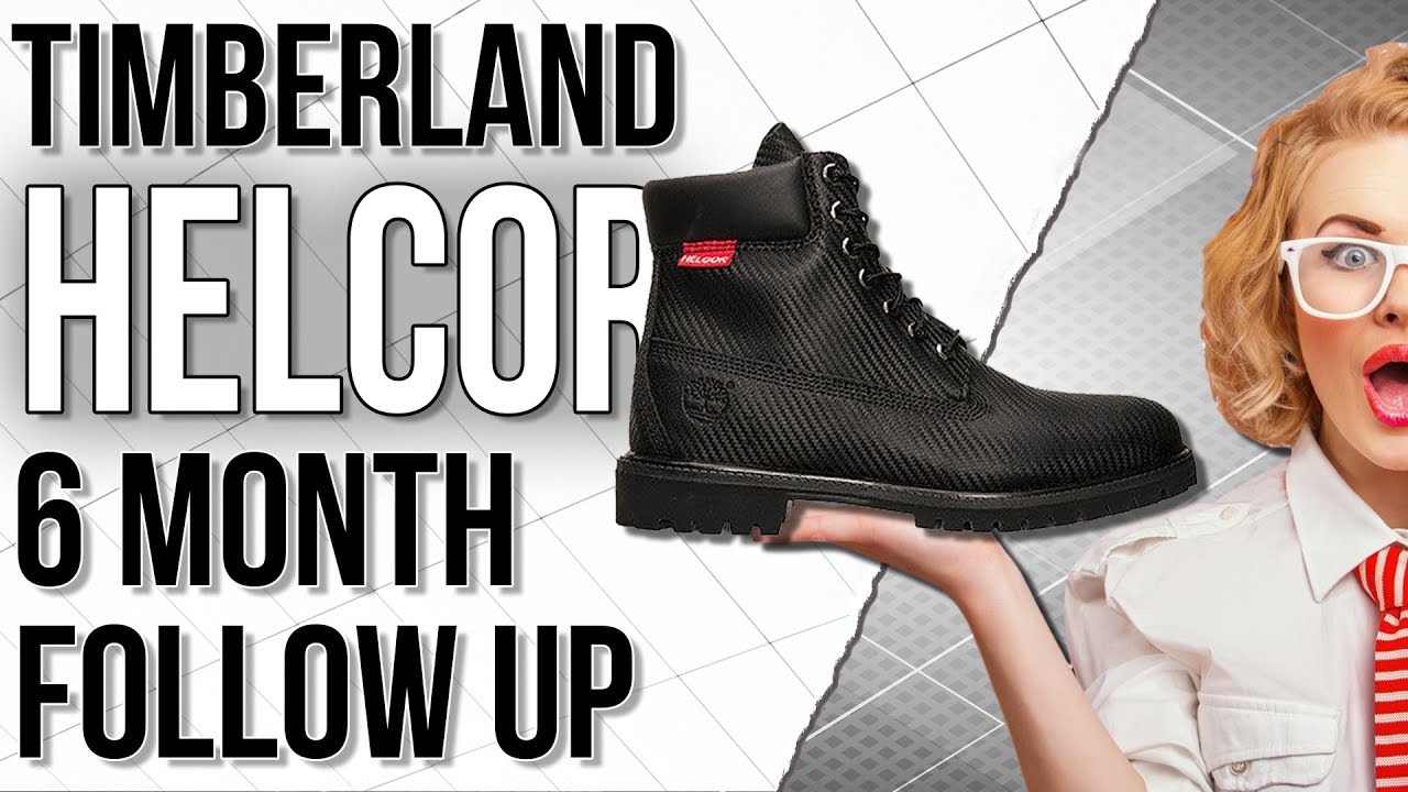 6 Month Follow Up: Timberland Helcor Scuff Proof Boot
