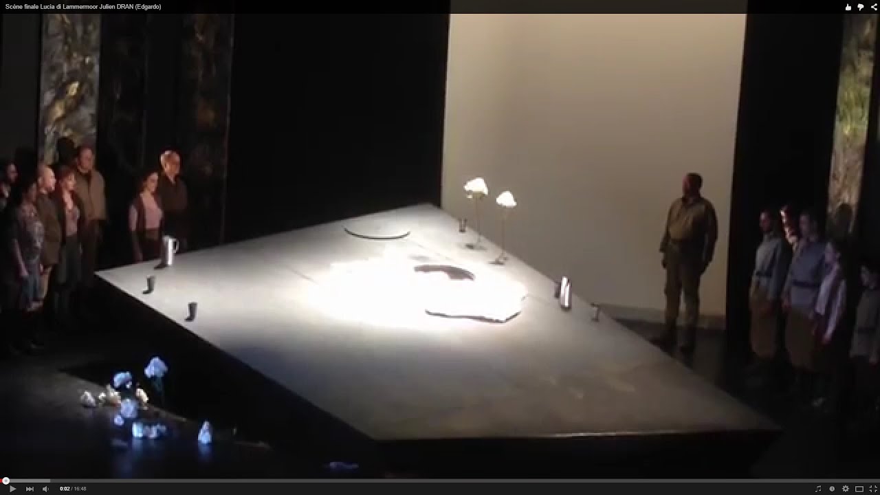 Scène finale Lucia di Lammermoor Julien DRAN (Edgardo)