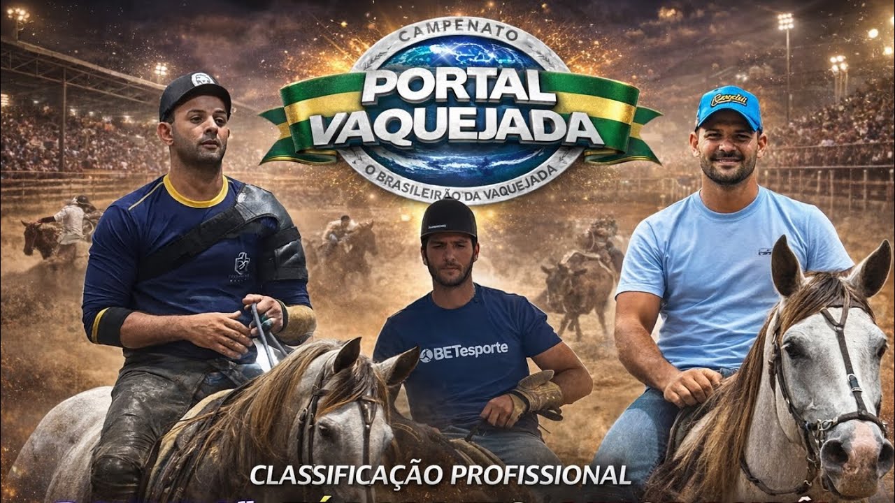 CLASSIFICAÇÃO PROFISSIONAL VAQUEJADA AO VIVO - ROXINHO - ZÉ BARRETO - VITOR DURE - KAKAZINHO ALMEIDA