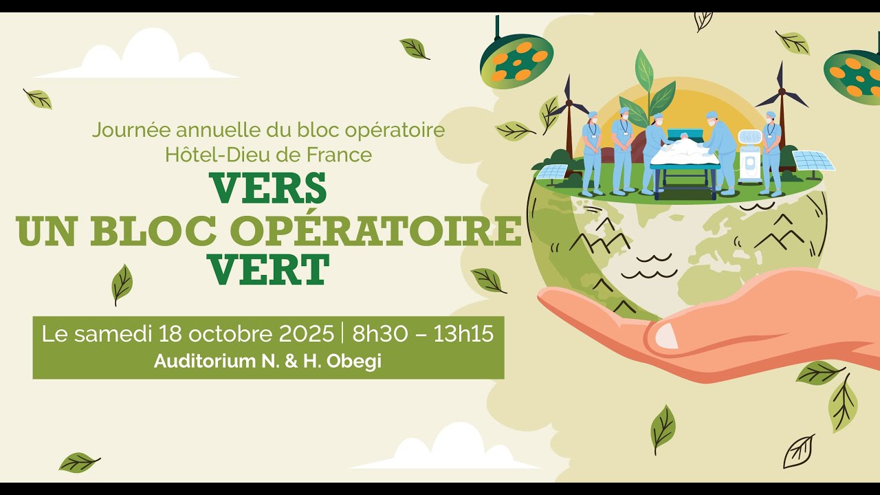 Journée du Bloc 2025 - Vers un bloc opératoire vert