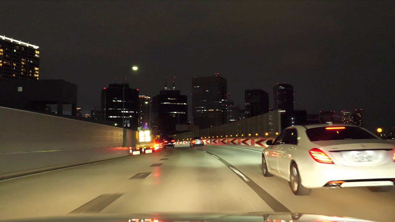 Tokyo night drive 東京 首都高 豊洲IC 2020