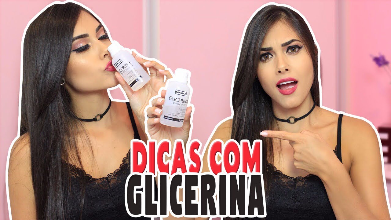 3 FORMAS INCRÍVEIS DE USAR A GLICERINA