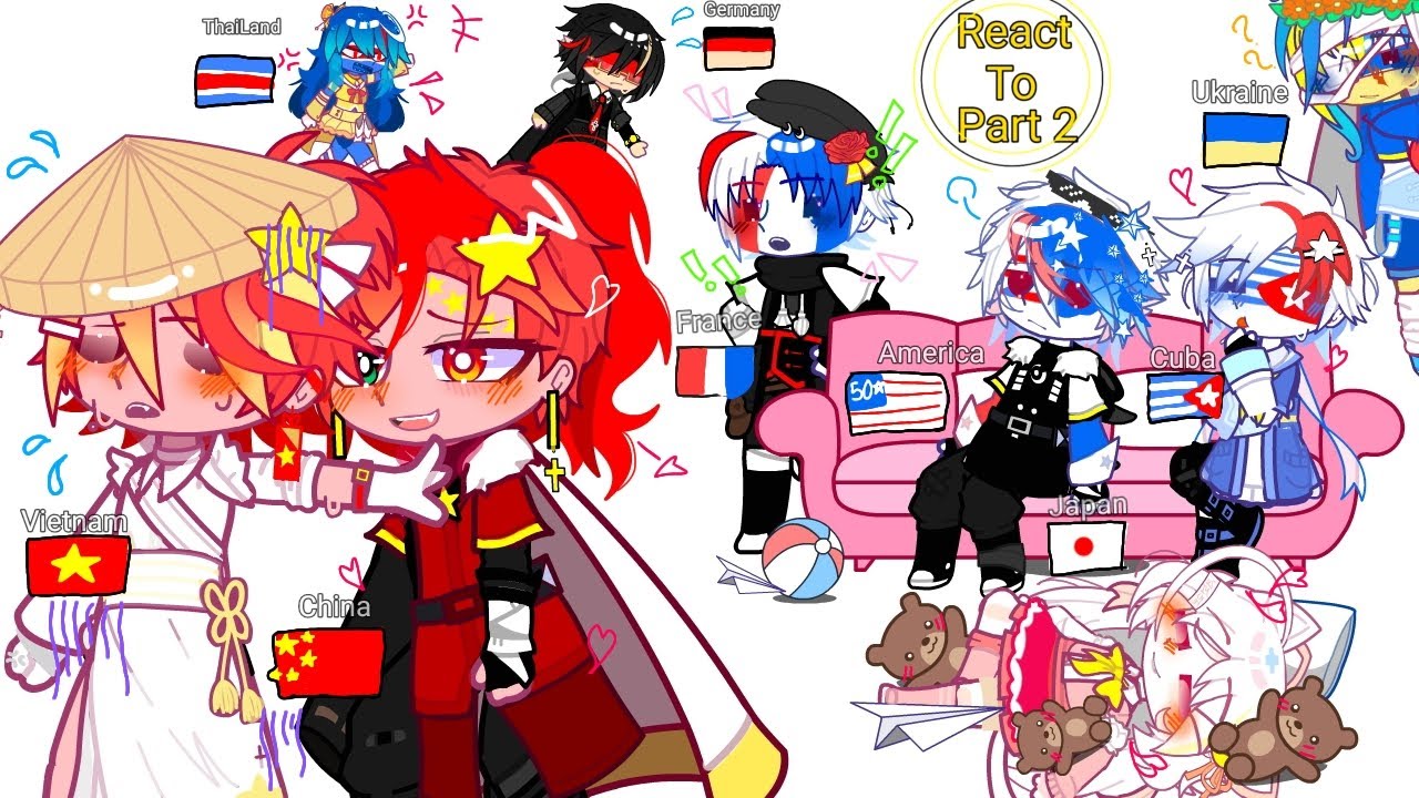 Countryhumans React To //Part 3 // Vietnamese-English // Ships// Make by Me_Andrew Mily