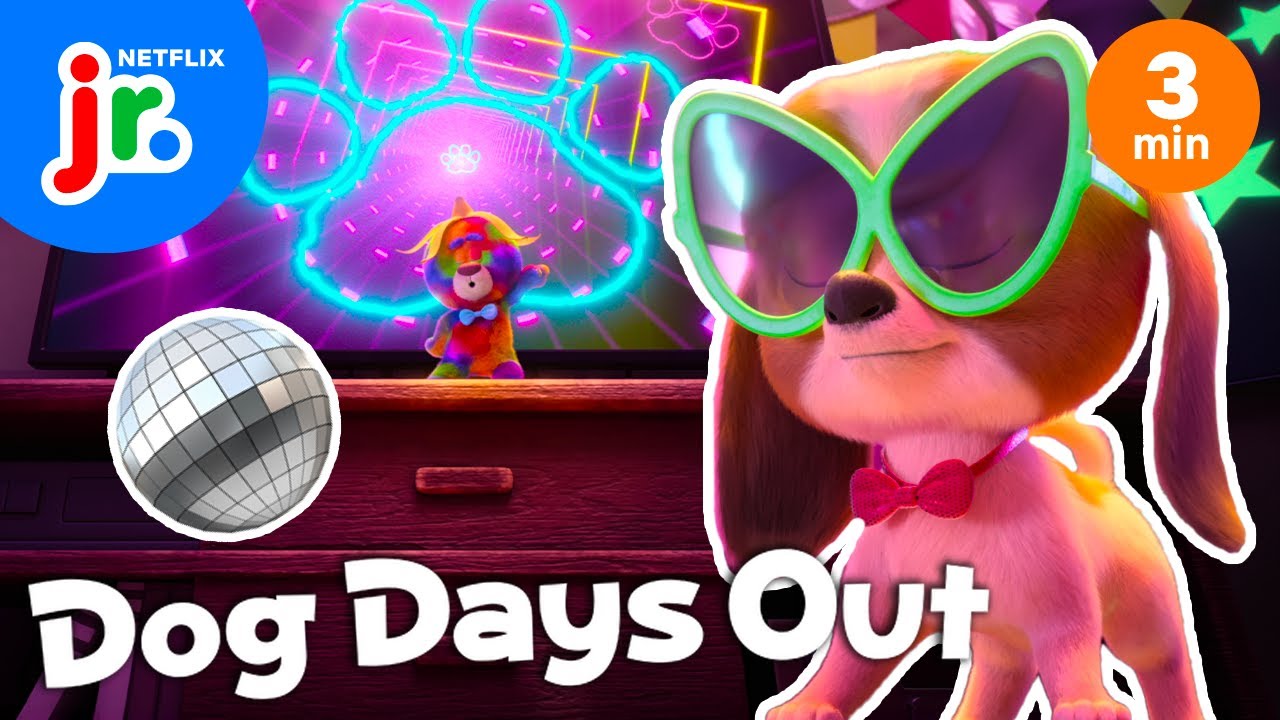 UN ORSETTO SCATENATO 🪩🕺 Dog Days Out 🐶 Netflix Jr Italia