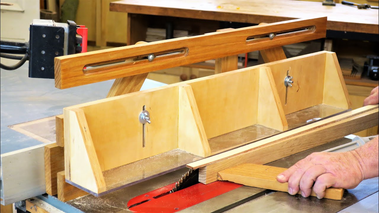 Tall & Horizontal Table Saw Fences! - L Fence