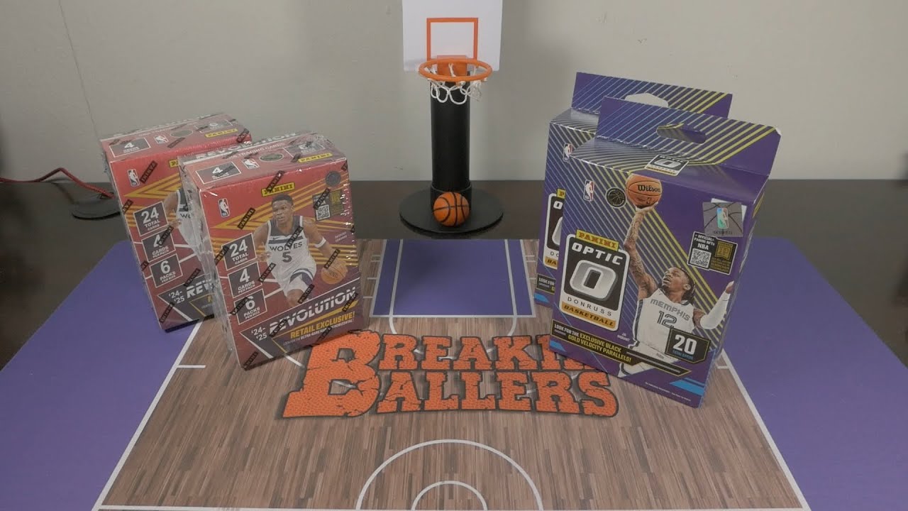 2x 2024-25 NBA Revolution Blasters + 2x Optic NBA Hangars - A relaxed rip of some long shot products