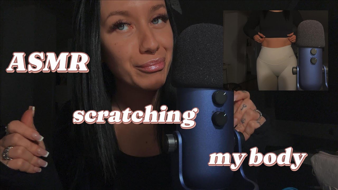 ASMR Scratching my Body per farti addormentare