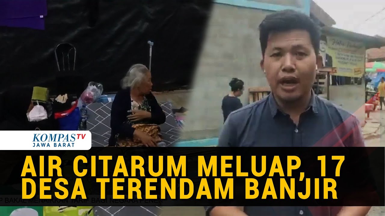 Banjir Sungai Citarum Rendam Permukiman Karawang, Ratusan Korban Mengungsi