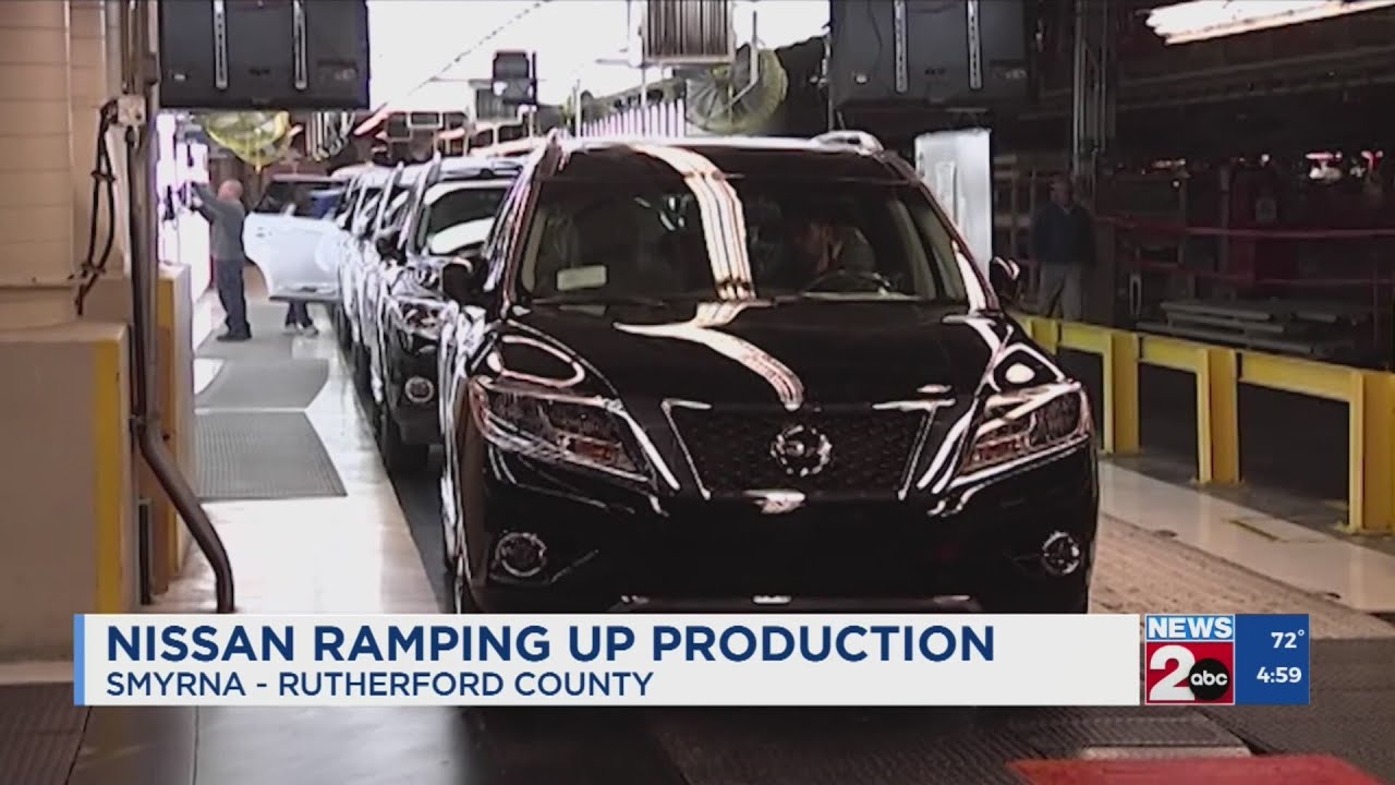 Nissan ramping up production in Smyrna, TN