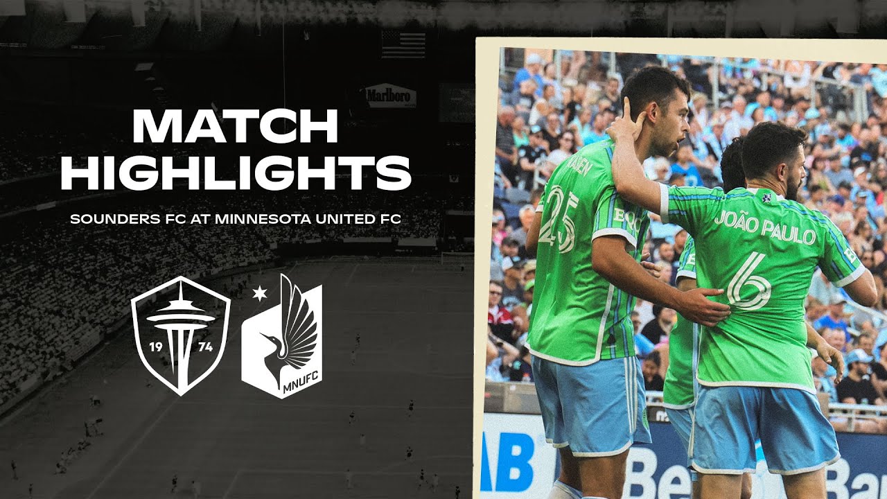 HIGHLIGHTS: Minnesota United vs. Seattle Sounders FC | August 24, 2024