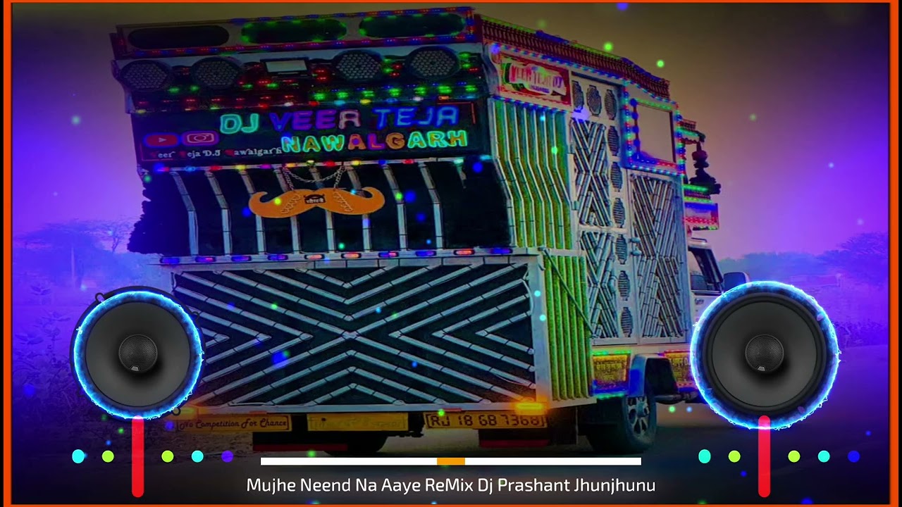 Mujhe Neend Na Aaye Hindi Dj Remix 4D Hard Vibration Bass Competition || Full Old ReMix Song 2026