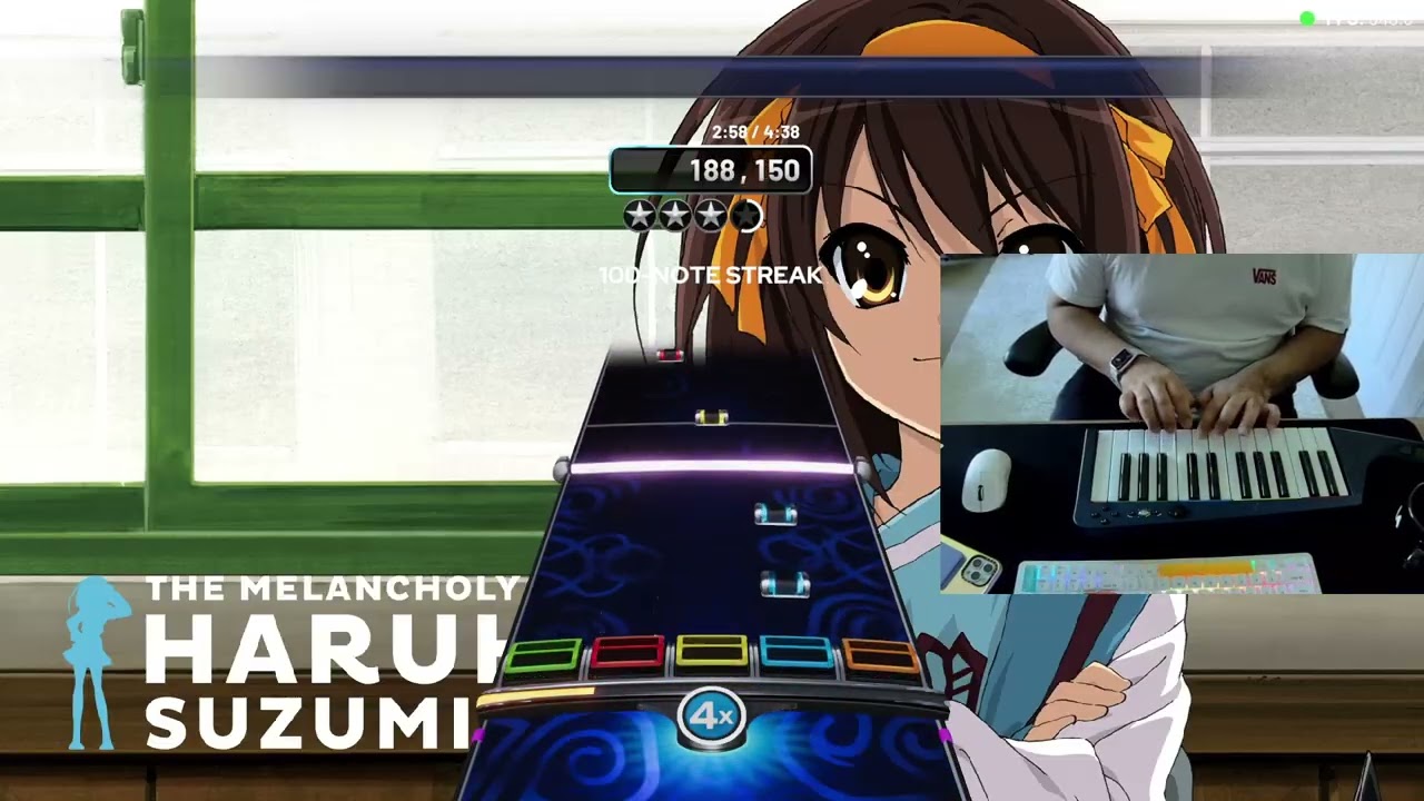 [GHX-2] God Knows by Aya Hirano Guitar 5 Stars w/ hands!