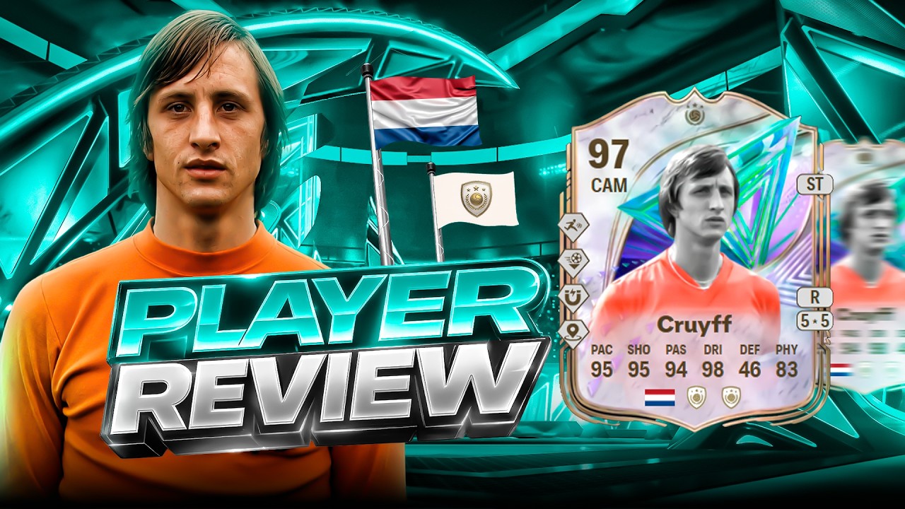 ОБЗОР ИГРОКА: КРОЙФ ИЗ СЕРИИ &laquo;ВЕЛИКИЕ ИГРОКИ&raquo; 97 (SBC) &mdash; EA FC 26 ULTIMATE TEAM