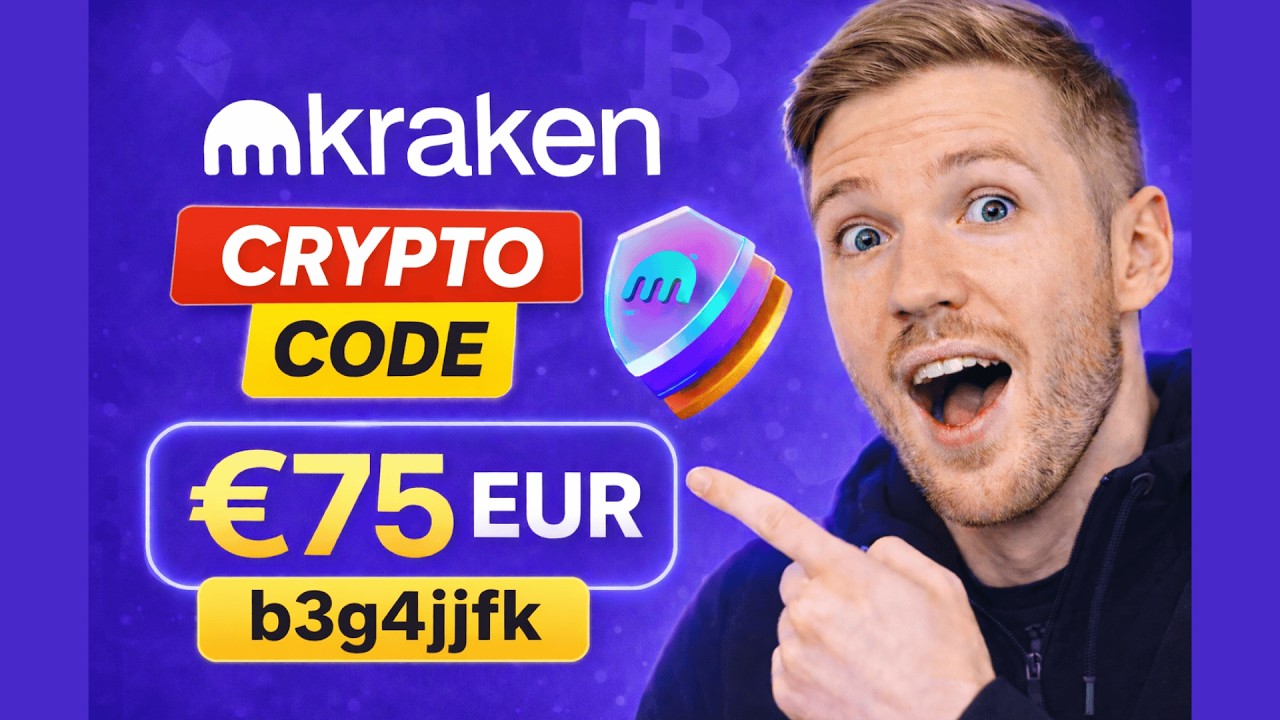 Unlock &euro;75 Free Crypto with Kraken in 2026 🚀  Promo Code b3g4jjfk (EU Only)