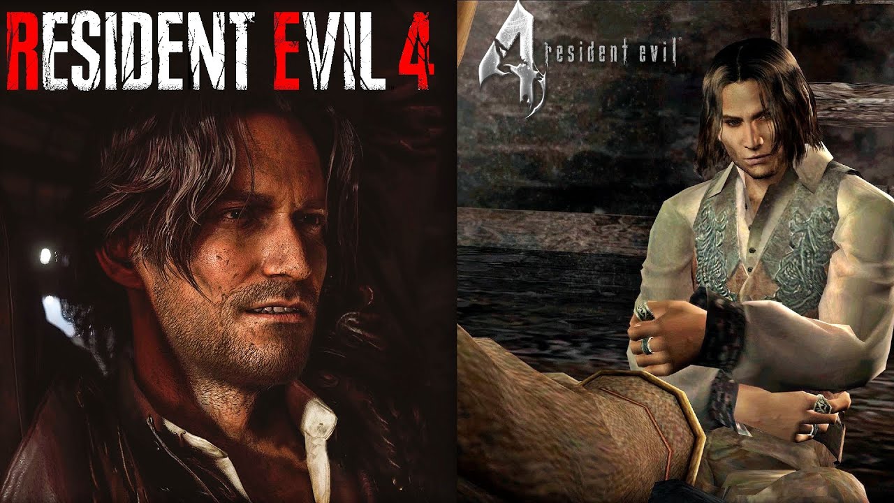 Comparativa: ENCUENTRO con LUIS SERRA de RESIDENT EVIL 4 REMAKE VS ORIGINAL