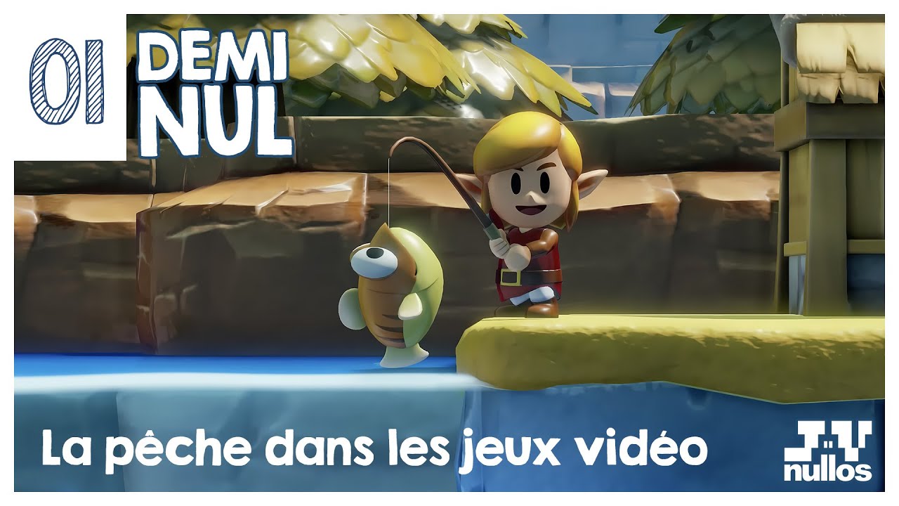 DEMI NUL Spin-off EP01 - La pêche dans les jeux vidéo #podcast #jeuxvidéo