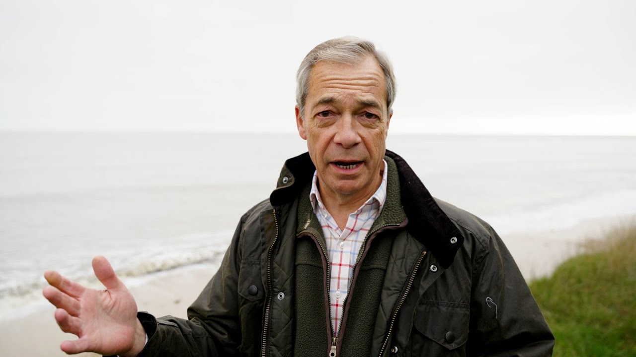 Farage reports on coastal erosion.