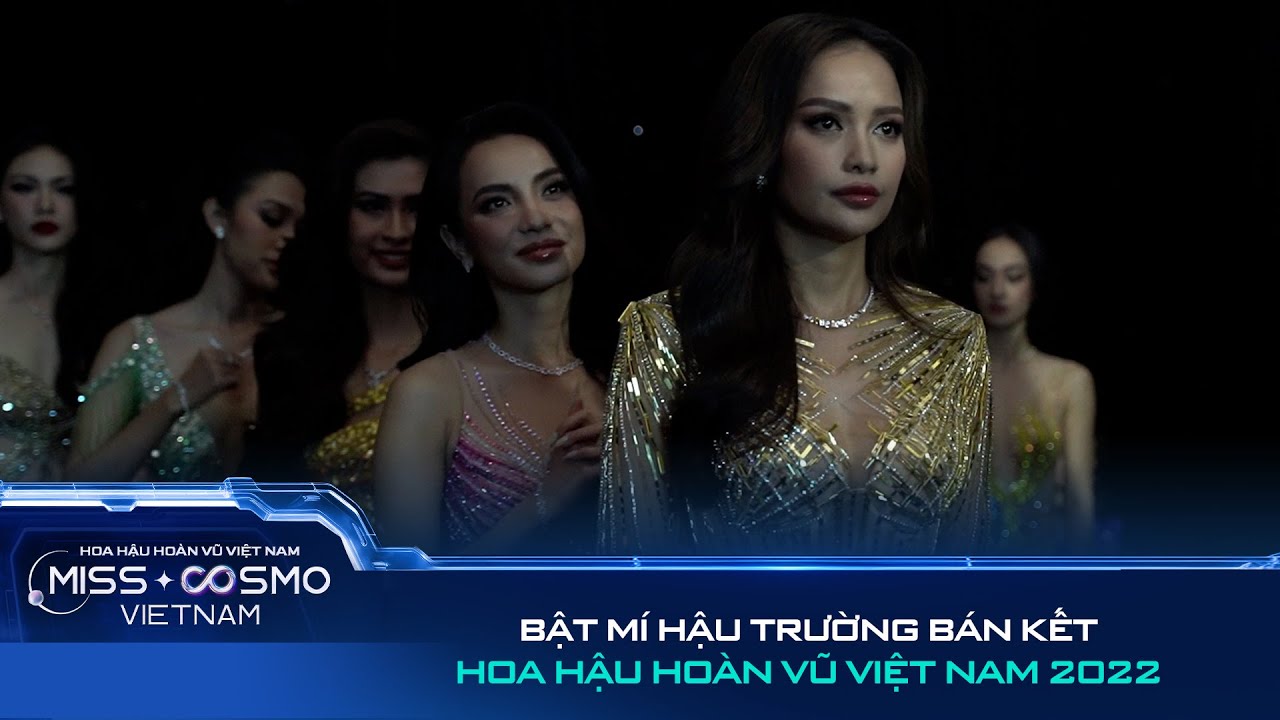 Độc quyền | Hậu trường phần trình diễn dạ hội lịch sử Bán kết Hoa hậu Hoàn vũ Việt Nam 2022