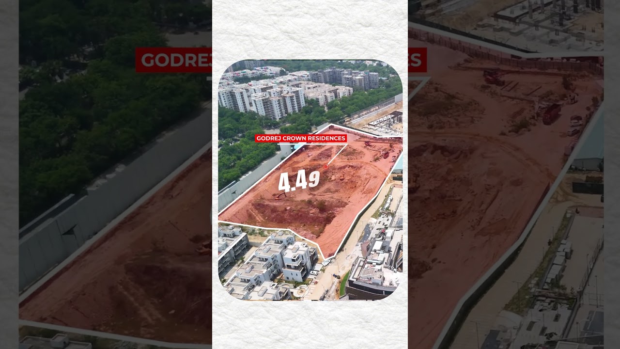 Only 64 Units/Acre?! Inside Godrej Crown Residences