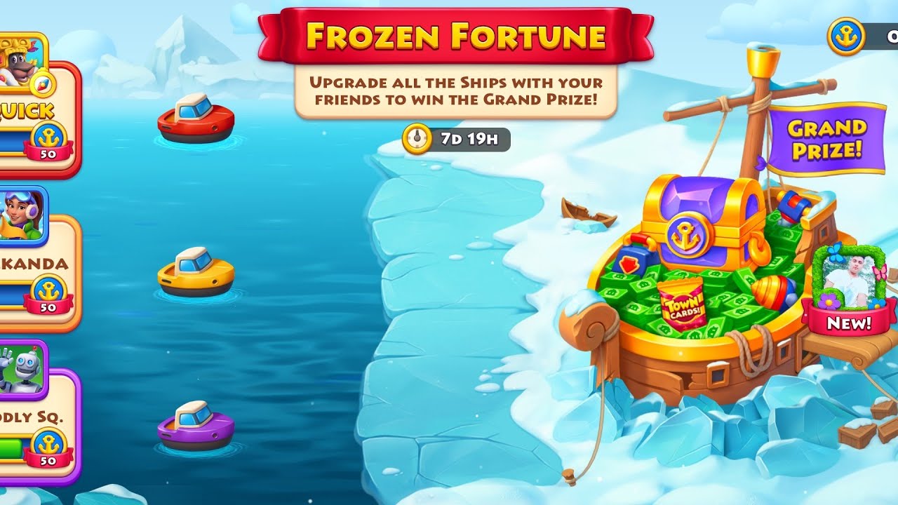 Township :- Frozen Fortune Event Start Gameplay Win Grand Prize🏆...!!#township #games #frozenfortune