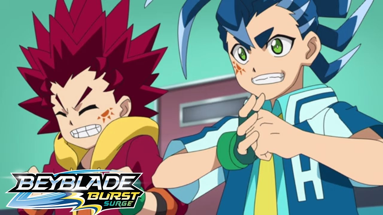 BEYBLADE BURST SURGE Episode 10: Rise to Victory! Triumph Dragon!