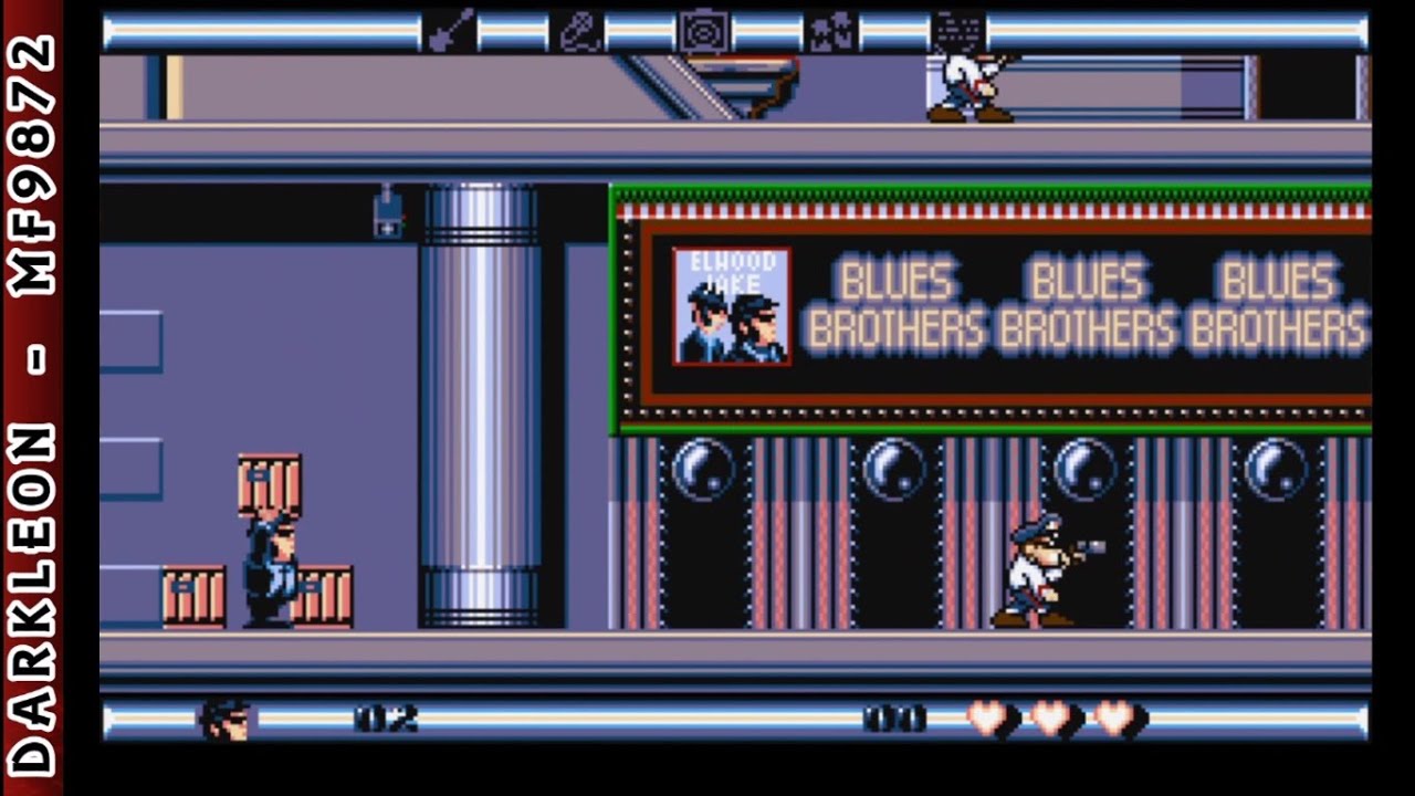 The Blues Brothers &copy; 1991 Titus Software - PC DOS - Gameplay
