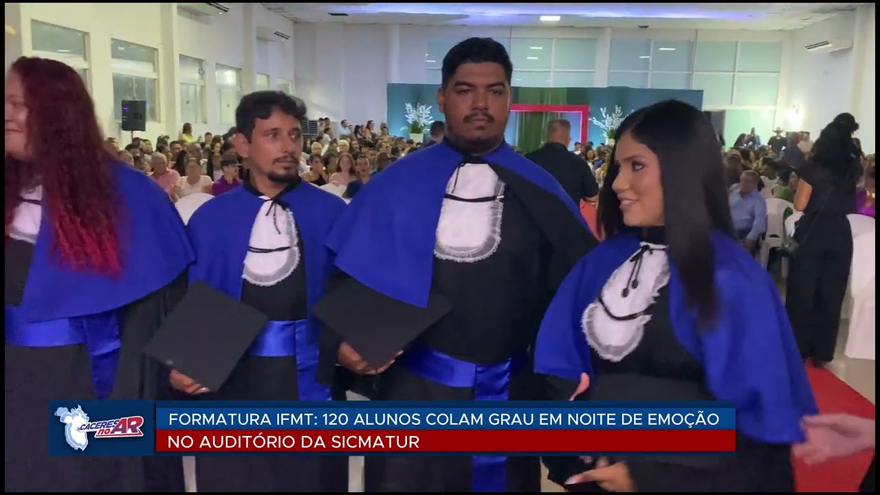 COLAÇÃO DE GRAU DO IFMT