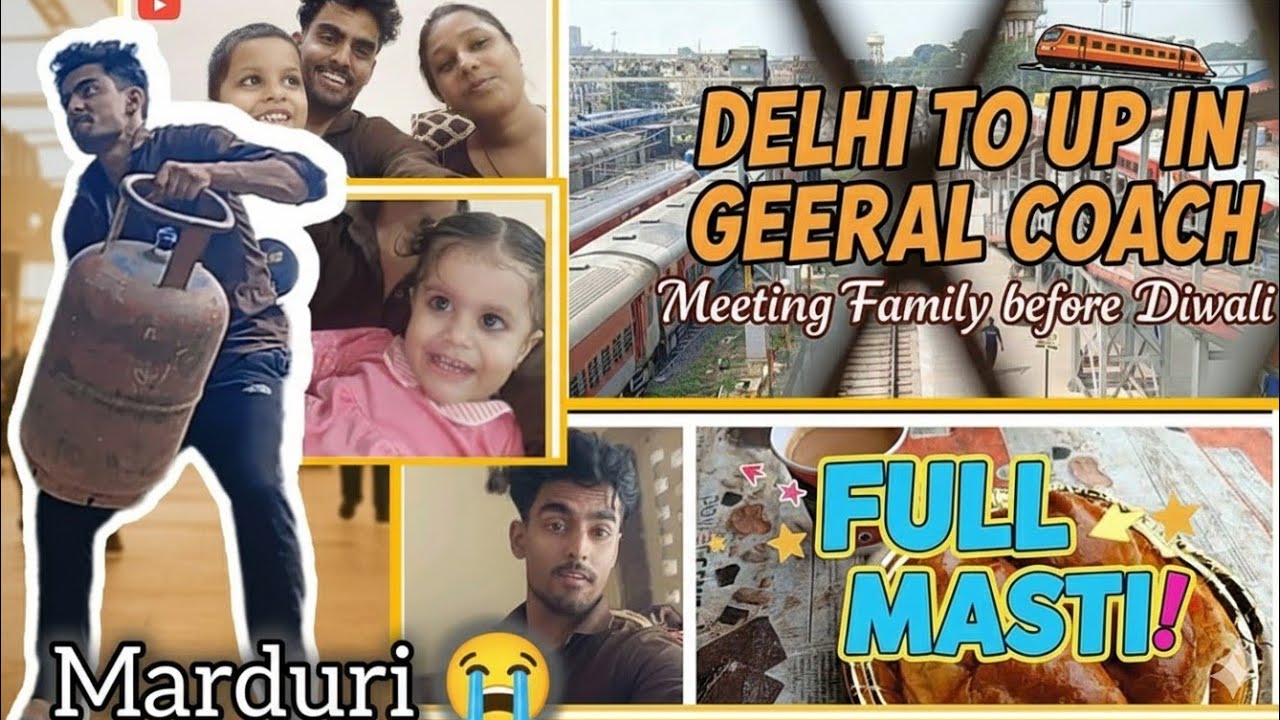 Ghr Aate hi Mummy ne Kya kaam de Diya !! Delhi To UP Vlog 