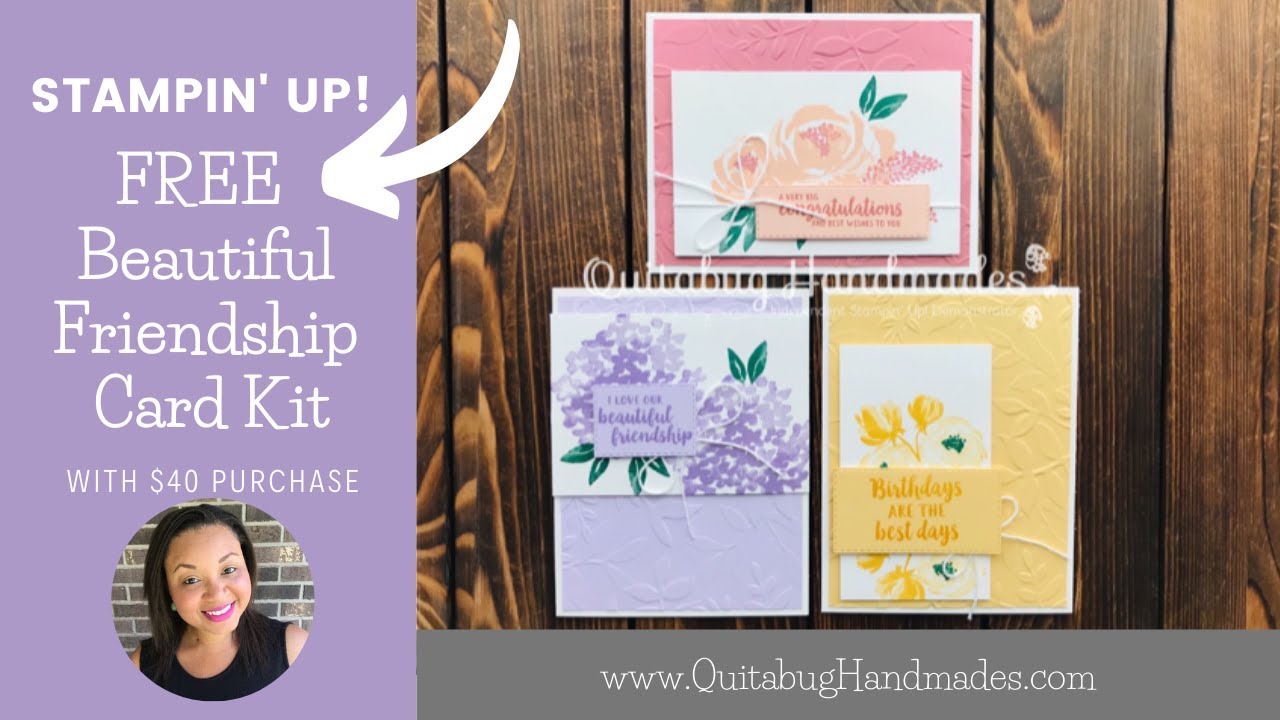 Stampin' Up! Beautiful Friendship {FREE} Card Kit