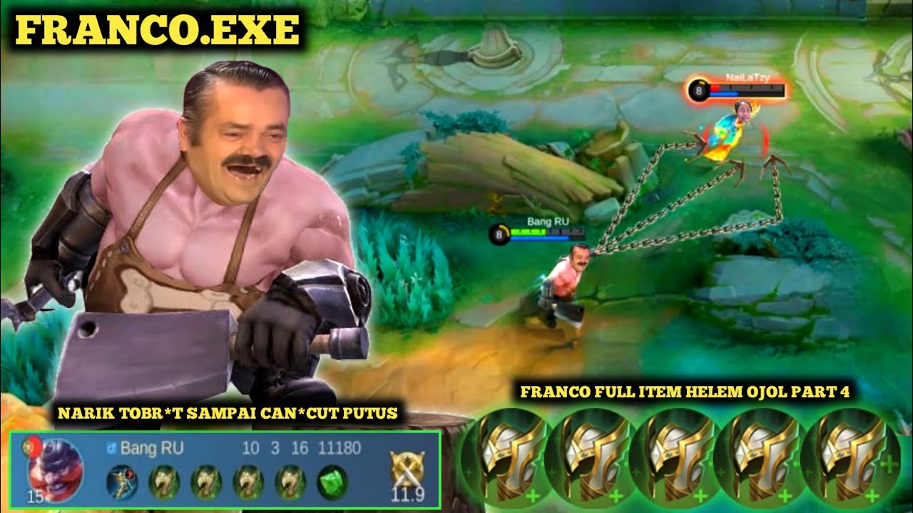 FRANCO.EXE || FRANCO FULL HELEM OJOL PART 4 NARIK TOBR*T SAMPAI CAN*CUTNYA PUTUS