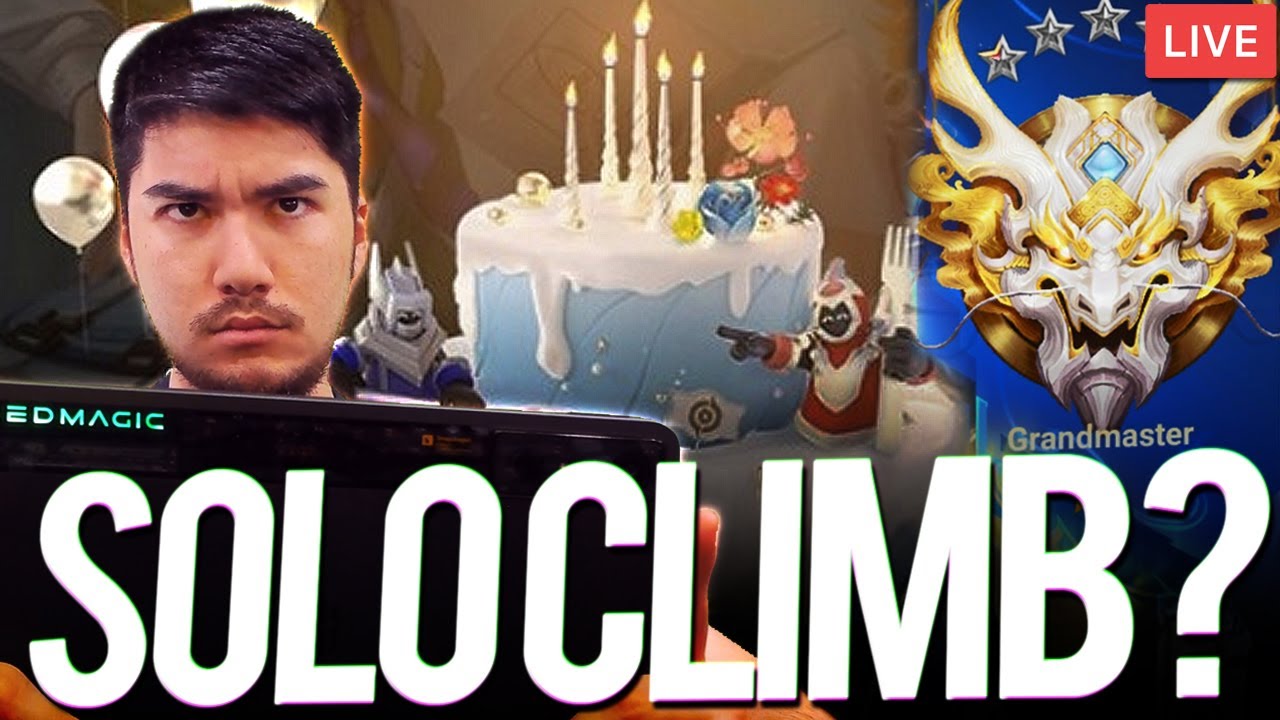 🔴ITS MY BIRTHDAY ! GETTING GRANDMASTER TONIGHT ! HONOR OF KINGS 🔴  [ VERTICAL / MOBILE STREAM ]