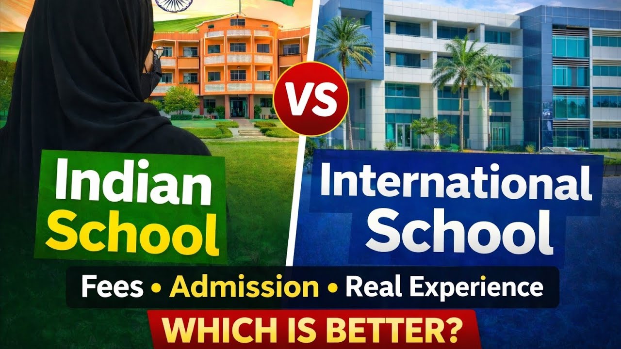 Indian School vs International School in Saudi Arabia | Which Is Better? (Real Experience)