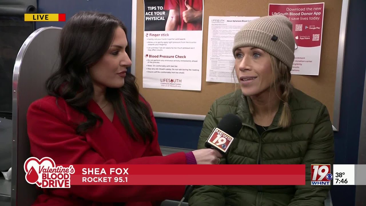 Valentine's Blood Drive | News 19 This Morning
