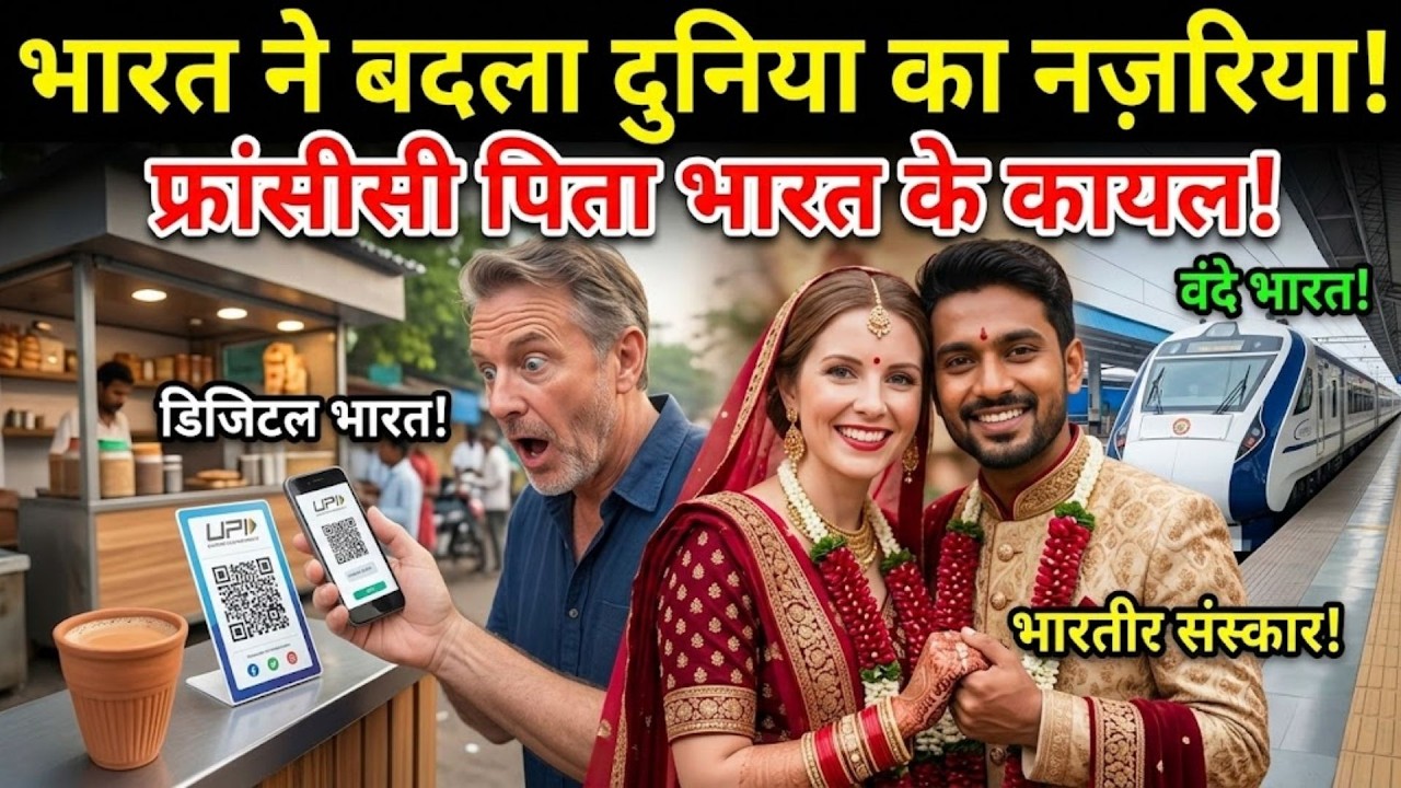 एक फ्रांसीसी लड़की ने देखा 'असली भारत', सच्चाई जानकर पश्चिमी देश हैरान! 🇮🇳#LifeChangingStory