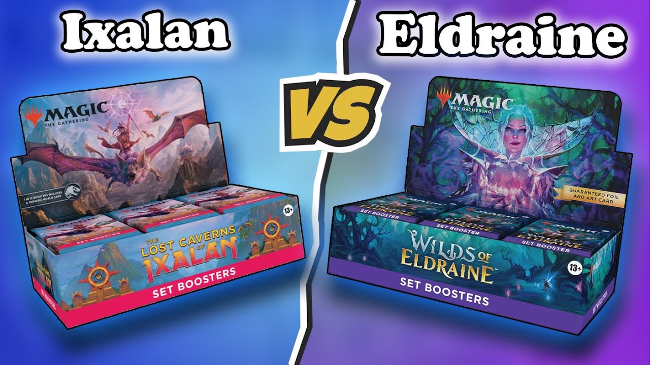 Set booster Box Battle. Which is worth more? Ixalan or Eldraine?