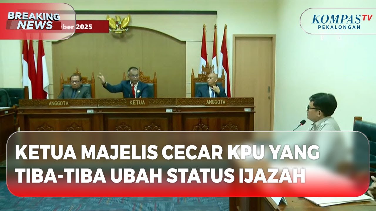 Hakim Bingung! KPU Plin-Plan Soal Ijazah Jokowi: Rahasia atau Terbuka?