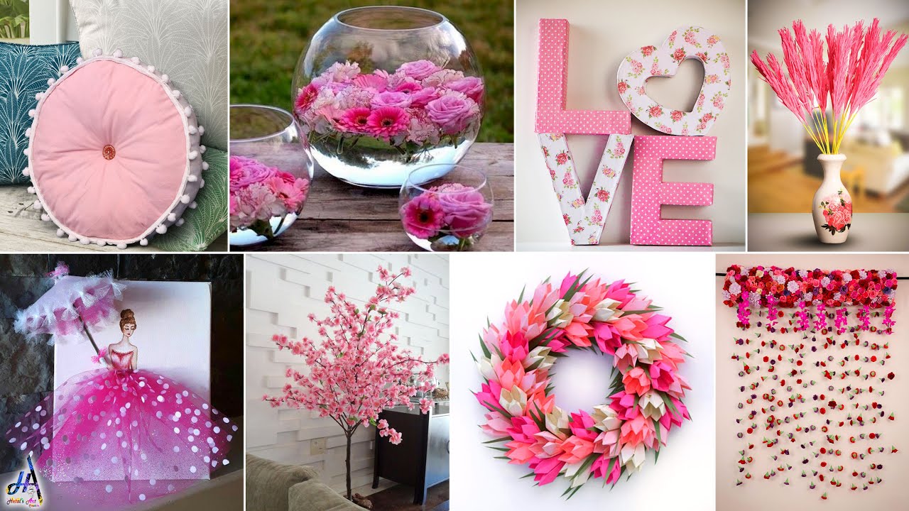 Hot Pink!!! DIY Room Decor | DIY Clothes & Crafts From Old Stuff That Will Totally Upgrade Home Look