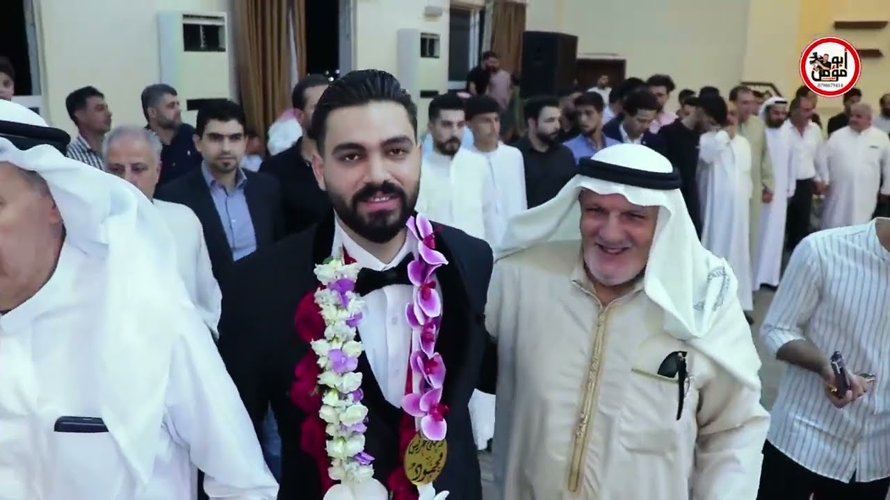 افراح آل الرفاعي وال الجاموس حفلة العريس محمود الفنان حسين الرفاعي وفرقته جزء 2
