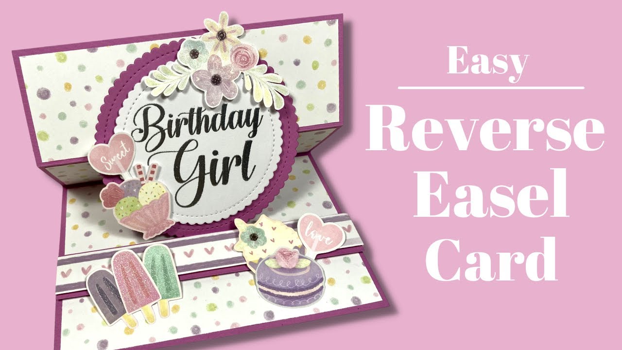 How to Make a Reverse Easel Card