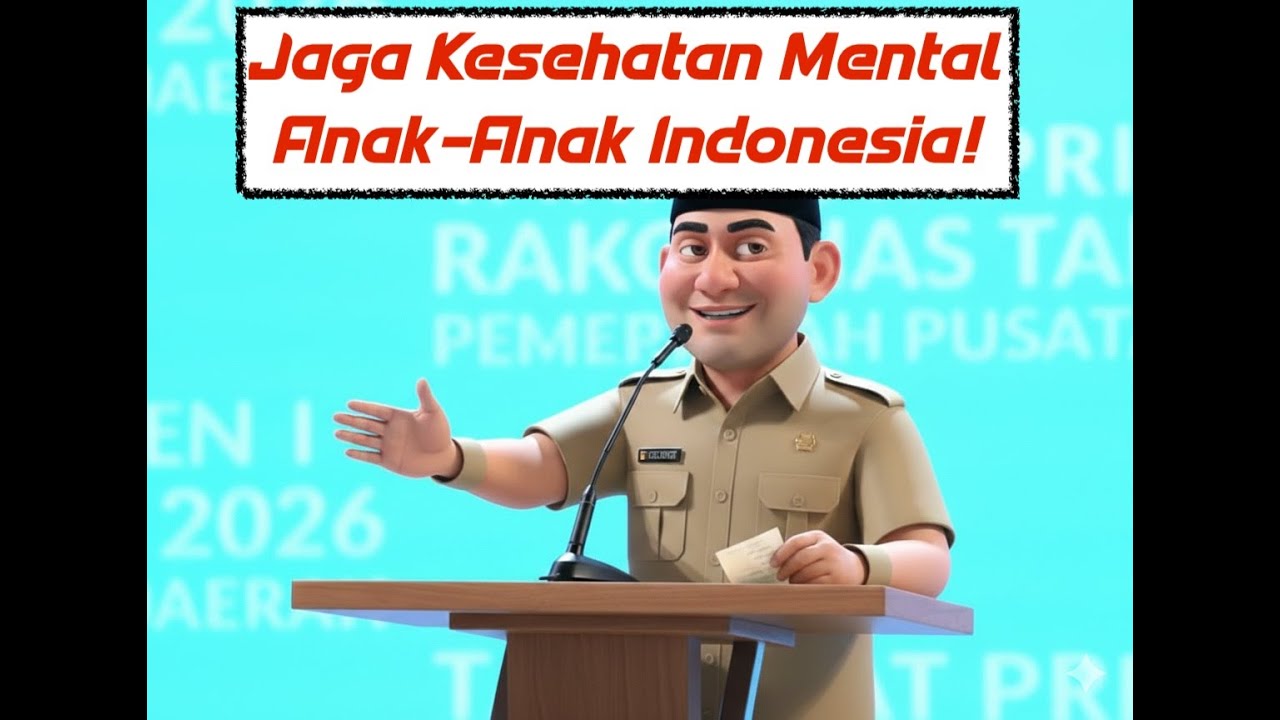 Jaga Mental Anak Anak Indonesia #mentalhealth #baby #anakanak