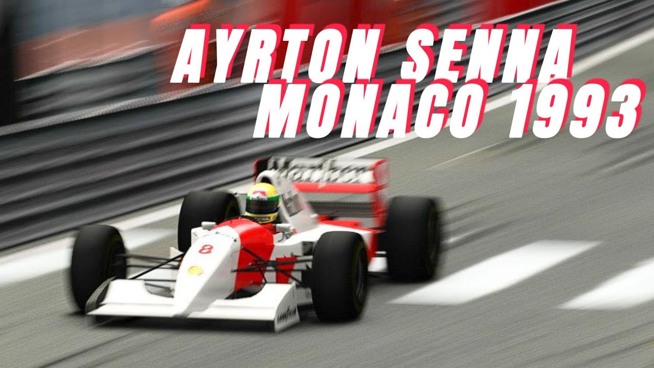 Ayrton Senna — Masterclass at Monaco 1993 🏆 | F1 Legends Cinematic